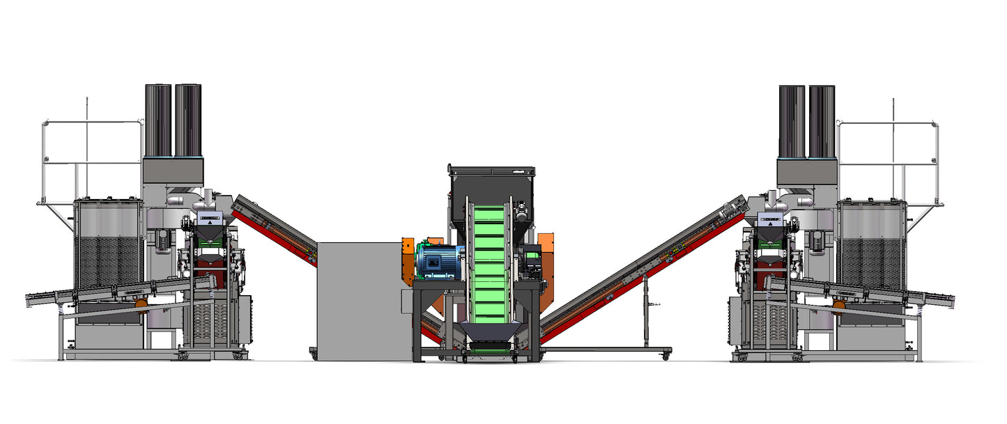 Industrial Large Production Copper Wire Granulator up to 1 Ton per Hour