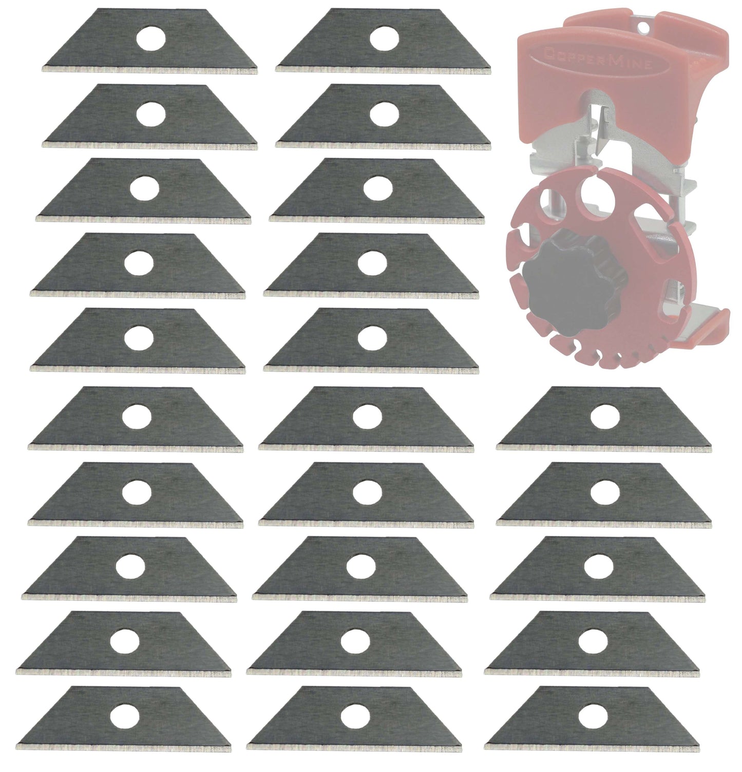 25 Premium Replacement Blades for CopperMine Model 101 & 102