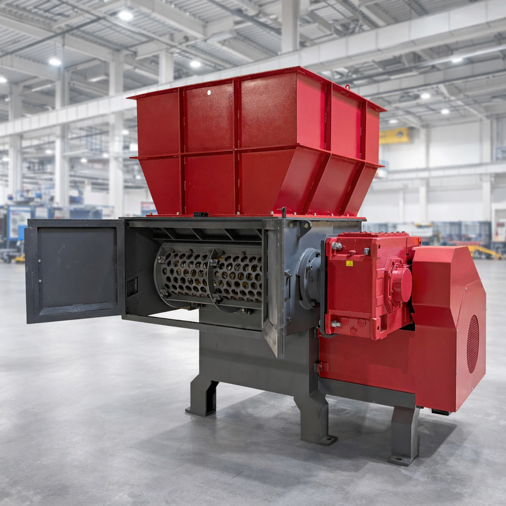 Industrial Cable Shredder | 75HP Single Shaft Wire Shredder | CopperMi ...