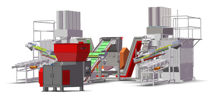 CopperMine CT-630 high-capacity copper granulator system processing 1+ ton per hour