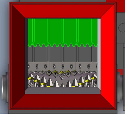 75HP Industrial Shredder for Copper Wire & Scrap | CT-912 Pre-Shredder