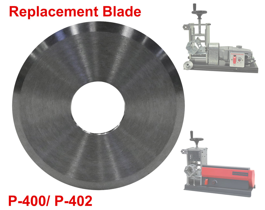 Replacement Blades for CopperMine's Tabletop Wire Stripper Model 400 series