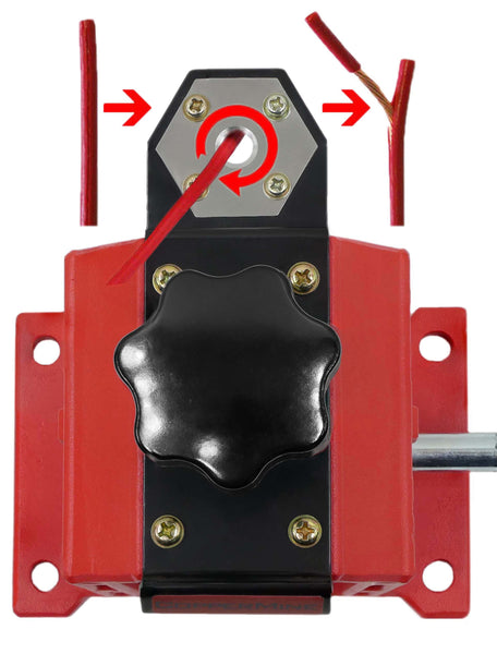 quick start blade to remove plastic insulation from copper wire